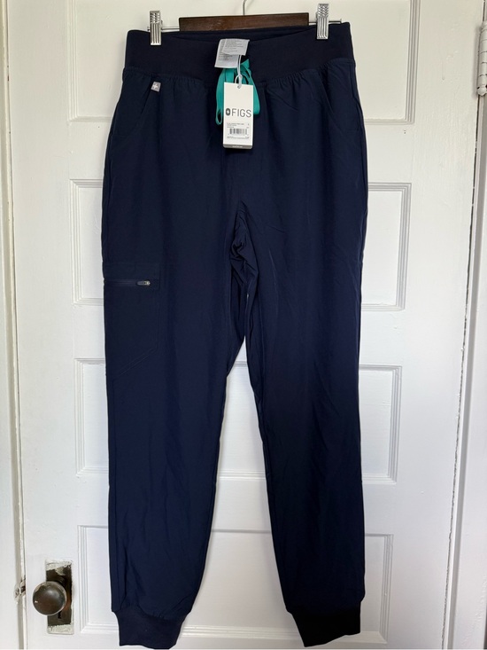 Figs Pants - Figs Zamora Lined Navy Blue Women's Jogger Scrub Pants Technical Collection Sz S
